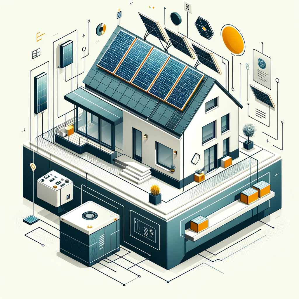 batteries pour panneaux solaires
